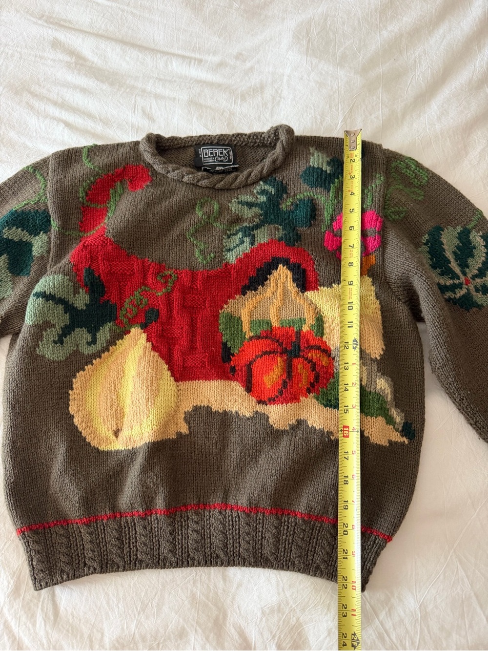 Vintage Berek hand knitted cornucopia Sweater - Picture 12 of 12